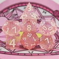 thumbnail image 3 of Grupo de ejecución de resina puntiaguda Juego de mesa Dungeons and Dragons poliedro DICE, 3 of 5