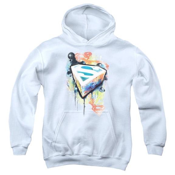Superman - Urban Shields - Youth Hooded Sweatshirt - Small