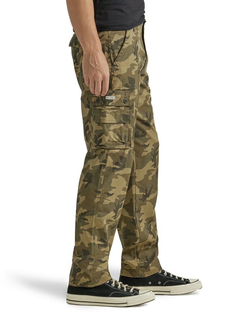 【L.E.E.Y】 CAMO POCKET CARGO PANTS Lee Men's Wyoming Cargo Pant - Walmart.com
