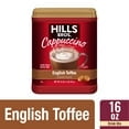 Hills Bros. English Toffee Cappuccino Instant Coffee pack of 1