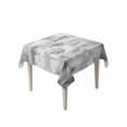 thumbnail image 2 of Grey Abstract Tablecloth Square Table Cloth 54x54,Waterproof Outdoor Table Cloth Covers Decorative Table Protector ,Modern Oil Painted Art Contemporary Washable Table Cover for Kitchen Dinning Party, 2 of 8