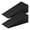 Black-2, variant on Big Door Stopper 2 Packs, Heavy Duty Wedge Rubber Door Stop Works on All Floor Surfaces, Non-Scratching Doorstops Special for Home Office School Heavy Door (Black, H1.9 x L6.3 x W2.7 Inches)
