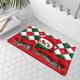 thumbnail image 5 of Esterilla de baño de tierra de diatomeas - Esterilla absorbente de agua antideslizante de 40x60cm para puerta de baño y ducha, alfombra de suelo de expansión visual multicolor, 5 of 6