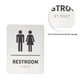 thumbnail image 4 of Señal De Baño Braille Para Discapacitados, Señal De Baño Braille Autoadhesiva Para Empresas, 4 of 7