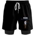thumbnail image 2 of Russ Into The Wild Tour 2025 Merch Sweatshorts Women Men Short Basketball Pants Outdoor Sportwear, 2 of 3