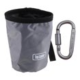 thumbnail image 1 of XL Pink Bolsa de tiza para escalada en roca, saco de magnesia, bolsillo para equipo de escalada, 1 of 4