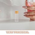 thumbnail image 3 of NUOLUX 24Ud Frascos De Vidrio Transparentes Recargables Para Almacenamiento Seguro De Esenciales Y Fragancias, 3 of 6