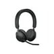 Jabra Evolve2 65 UC Stereo - Casque - on-ear - Bluetooth - Sans Fil - USB-A - Isolation Acoustique - Noir – image 3 sur 7