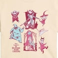 thumbnail image 2 of The Nightmare Before Christmas - Character Grid - Juniors Cropped Graphic T-Shirt, 2 of 4
