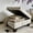 Beige|Printed Fabric|32 in, variant on Aukfa 29" Storage Ottoman Bench with Lift Top for Home Office, Flannel, Red