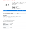 thumbnail image 2 of Power Steering Cooler - Compatible with 1992 - 1999 Chevy C1500 Suburban RWD 5.7L V8 1993 1994 1995 1996 1997 1998, 2 of 2