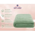 thumbnail image 4 of Toalla de baño American Soft Linen de gran tamaño, 100% algodón, 600 g/m², 4 of 8