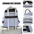 thumbnail image 4 of JIALIOU Mini Backpack Purse for Women Quilted Casual Daypack Small Travel Shoulder Bag, Pastel Blue, 4 of 7