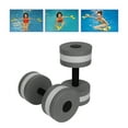 thumbnail image 3 of Quinlirra 1 Pair Aqua Fitness Barbells Foam Dumbbells Hand Bars Pool Resistance Exercise Travel Essentials, 3 of 9