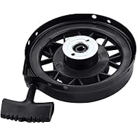 Lawn Mower Recoil Starter with Extended Pull Cord, Replacement Pull Start Compatible with Tecumseh Lawn Mowers, Easy Install for Lawn Mowing & Yard Care