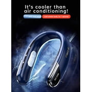 Portable Neck Air Conditioner, TEC Ice Porcelain Cooling, 3.0 Personal Cooler Fan for Outdoor, Office, Travel