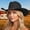 Black, variant on Product Classification Cowboy Hats2 | Wide Brim Western Cowboy Hat With Classic Curved Design for Casual Home and Leisure Wear