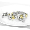 thumbnail image 4 of Women's White Metal Gold 35.73(g) Rhodium Bracelet, 4 of 5