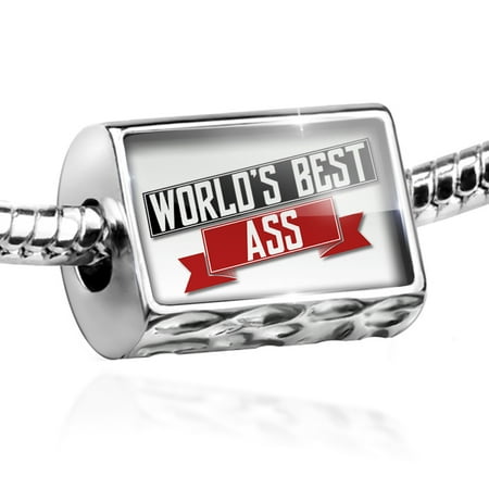 Bead Worlds Best Ass Charm Fits All European (Best Looking Female Ass)