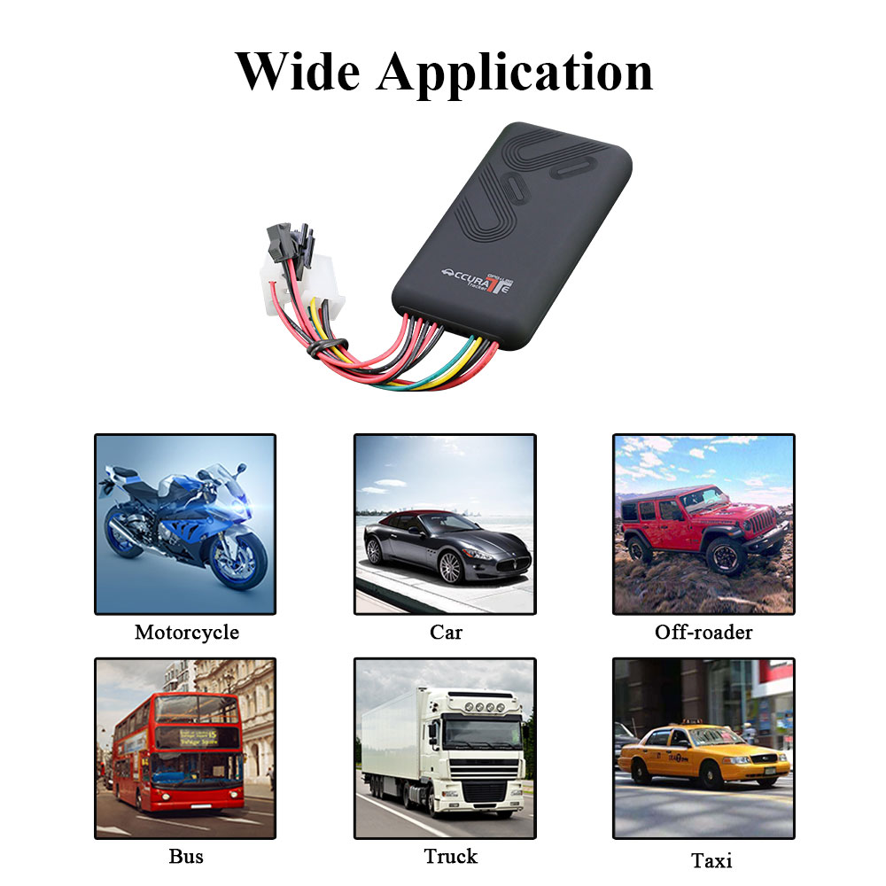 Car GPS Tracker GT06 GSM GPRS Vehicle Tracking Device Monitor Locator Remote Control for Motorcycle Cut Off Engine Oil Free APP