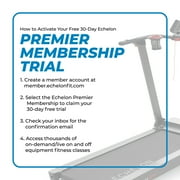 Echelon Stride Sport Auto-Fold Compact Treadmill with 12 Levels of Incline + 30-Day Free Membership