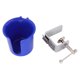 thumbnail image 4 of Portabotellas para mesa, portátil, estable, con abrazadera automática para borde de mesa. Azul Dia 9.8 cm, 4 of 9
