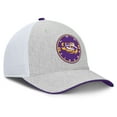 thumbnail image 3 of Men's Fanatics  Heather Gray LSU Tigers Trigger Flex Hat, 3 of 5