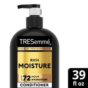 TRESemmé Rich Moisture Moisturizing Conditioner With Pump With Up To 72H Hydration For Dry Hair, With Pro Style Technology Formula For Dry Hair Conditioner,39 fl oz