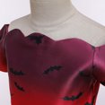 thumbnail image 5 of XXWXYD Girls Halloween Fanc𝗒 Dress Costum𝖾 - Ghos𝗍 Pumpkin Skul𝗅 Print Party Dress for Kids, Cos-play Outfit, 5 of 6