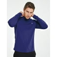 thumbnail image 4 of SSLR Turtleneck Thermal Shirts for Men Long Sleeve Shirts Fleece Lined Tops Mock Neck Base Layer, 4 of 7