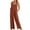 Orange, variant on Utoimkio Cotton Linen Baggy Jumpsuits for Women Summer Bib Overalls Plus Size Rompers Playsuits with Pockets