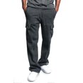 thumbnail image 2 of Men's Fashion Sports Trousers Drawstring Jogging Pants Plus Size S-4xl, 2 of 5