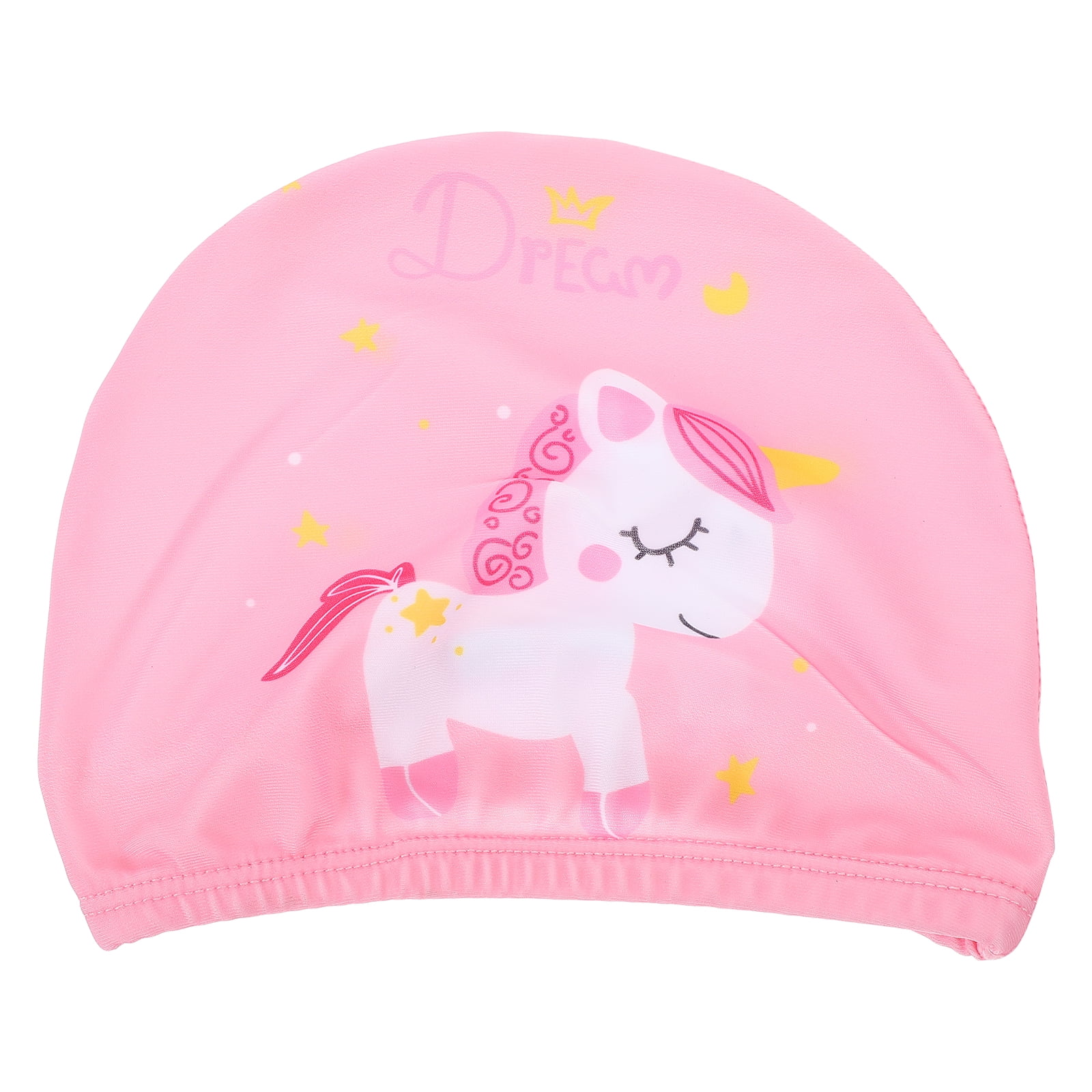 NUOLUX Swimming Hat Swim Cap Kids Caps Children Girls Cartoon Bathing