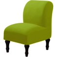 thumbnail image 1 of Armless Chair Slipcover Removable Armless Chair Cover Printed Armless Accent Chair Covers Washable Slipper Chair Slipcovers Furniture Protector Covers for Extra Large Armless Accent Chair, 1 of 7