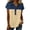 Beige -CQ19, variant on Nestiefly Denim Shirts for Women Button Up V Neck Denim-Collar Casual Tees-Shirts Fashion Patchwork Western Blouses 2026 Sky Blue S
