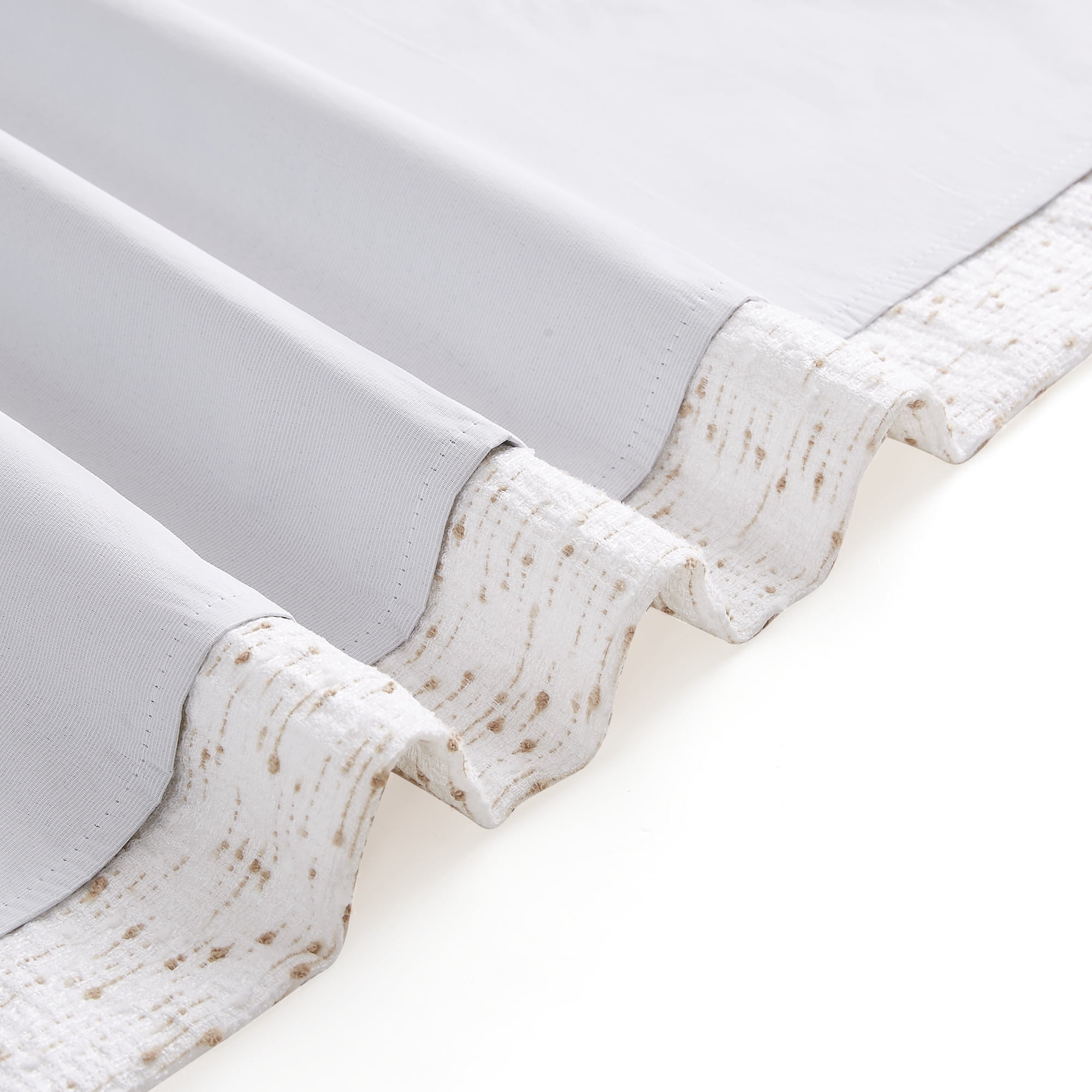 SAN MARCO SUNSHIELD ATELIER Blackout Curtains for Living Spaces, Single Curtain Grommet, 50” x 95”, Linen