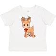 thumbnail image 3 of Inktastic Cute Christmas Reindeer with Christmas Lights Boys or Girls Baby T-Shirt, 3 of 5