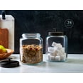 thumbnail image 3 of Set de Contenedores de Vidrio para Cocina KooK 2x2.8L con Tapas Negras, 3 of 7