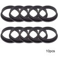 thumbnail image 3 of 10Pcs DIY Dessert Baking Cutter Round Shape Decorative Tool Cake Mold Tart Ring Silicone Perforated Mousse Circle, 3 of 7