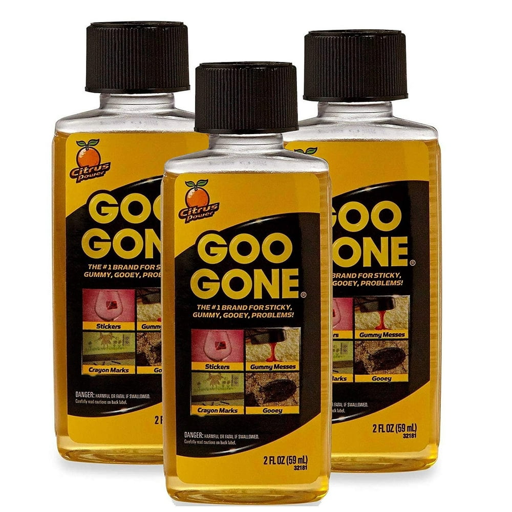 Goo Gone 2oz Original (Bundle of 3) - Walmart.com - Walmart.com