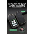 thumbnail image 6 of Metal and Leather Key Fob Housing Car Key Holder Fit for Honda Civic Accord Pilot CRV HRV CRZ Fit Odyssey JED Crosstour Ridgeline Crider Spirior Accessories, 6 of 9