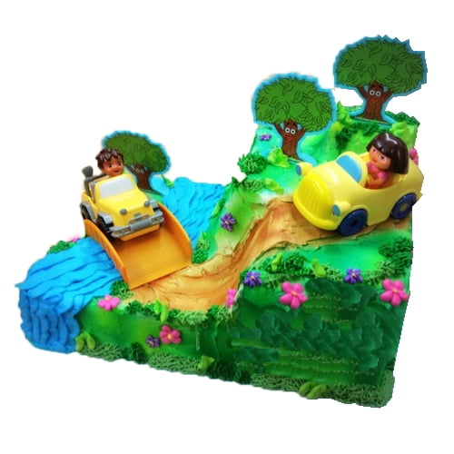  Dora  the Explorer Cake Decorating Set  6pc Walmart  com 