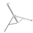 thumbnail image 1 of ORDDIART Support de Parasol Lot de 1 Fer Blanc pour Jardin et Plage, 1 of 8