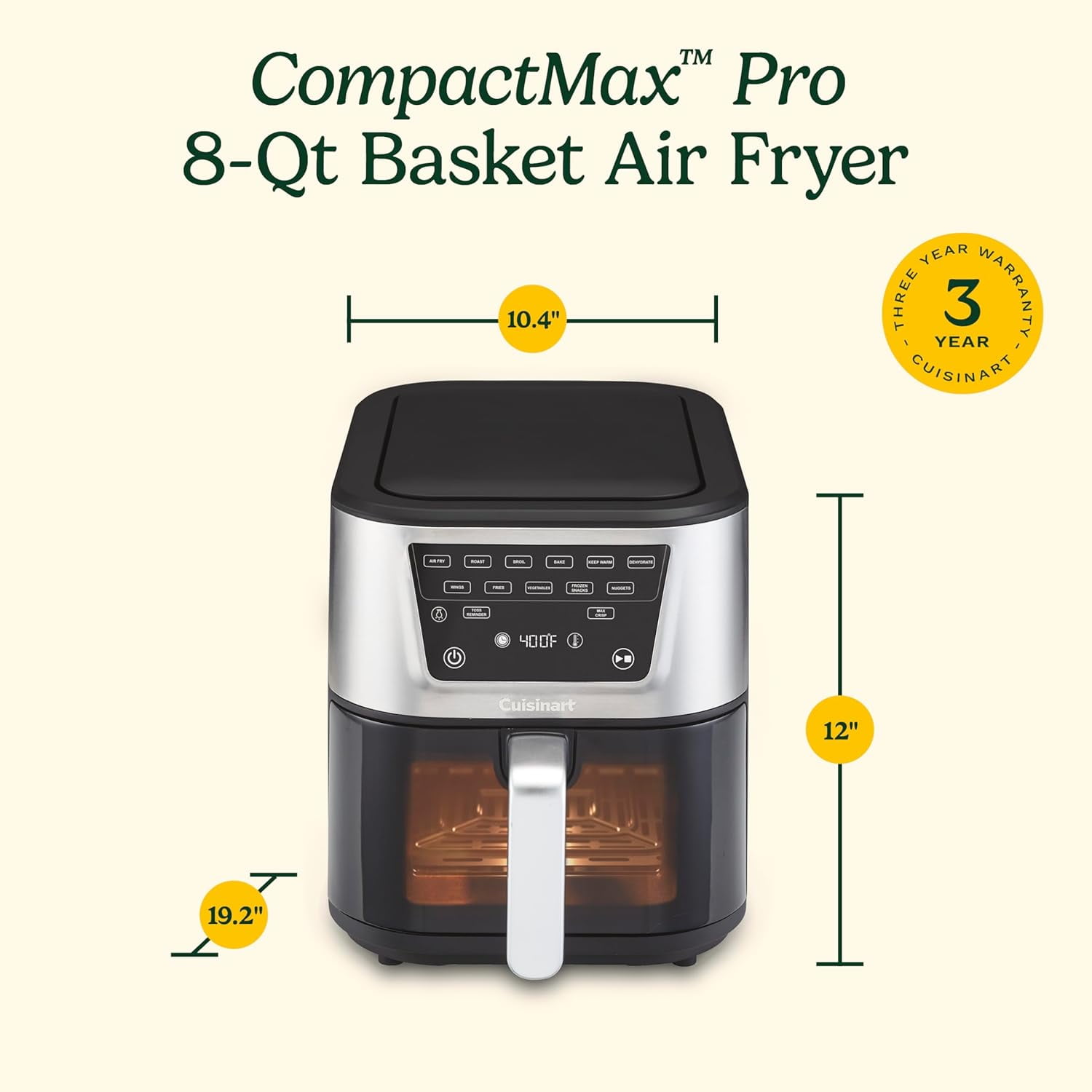 Cuisinart 8-Qt Basket Air Fryer - Walmart.ca