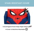 thumbnail image 4 of Delta Children Canapé Dépliable Cozee - Canapé Convertible 2-en-1 en Chaise Longue pour Enfants, Spider-Man, 4 of 5