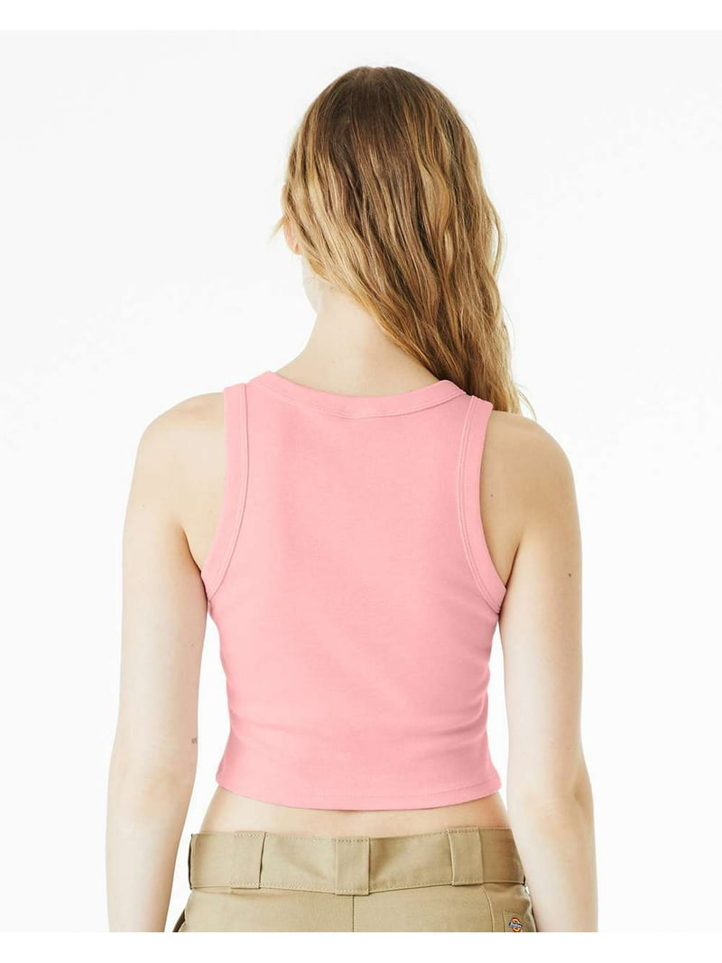 Bella & Canvas B04006306 Women Micro Rib Racer Tank Top