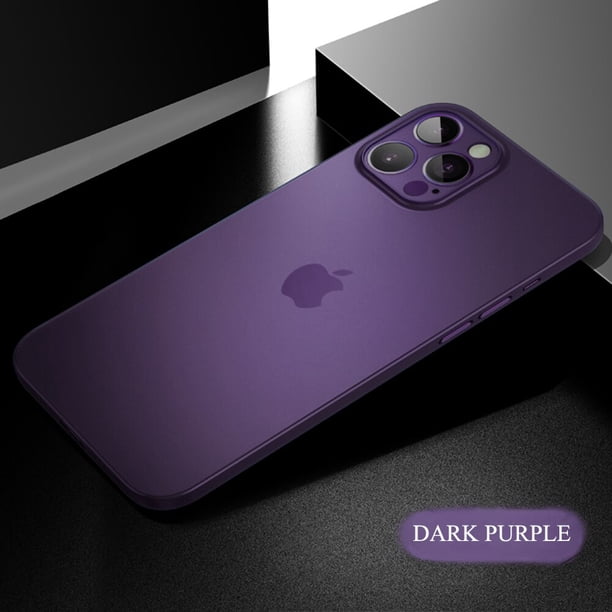 Funda de teléfono ultrafina de lujo para iPhone 14 12 13 11 Pro Max Mini X XR XS Max SE 2020 6s 7 8 Plus, funda trasera mate suave Deng Xun unisex