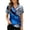 Multicolor#07, variant on Womens Golf Shirt Lightweight Summer Short Sleeve Quarter Zip up Collared Tunic Blouse Trendy Basic Color Block Athletic Tees Shirt Tops