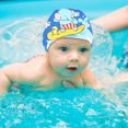 thumbnail image 2 of Reayehane Swimming Pool Swim Cap Children Girls Boys Soft Comfortable Fabric Lovely Cap (Multi-Color ), 2 of 4