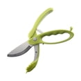 thumbnail image 1 of AMLESO Kitchen Salad Scissors Portable Vegetable Scissor for Tomato Vegetable Onion, 1 of 8